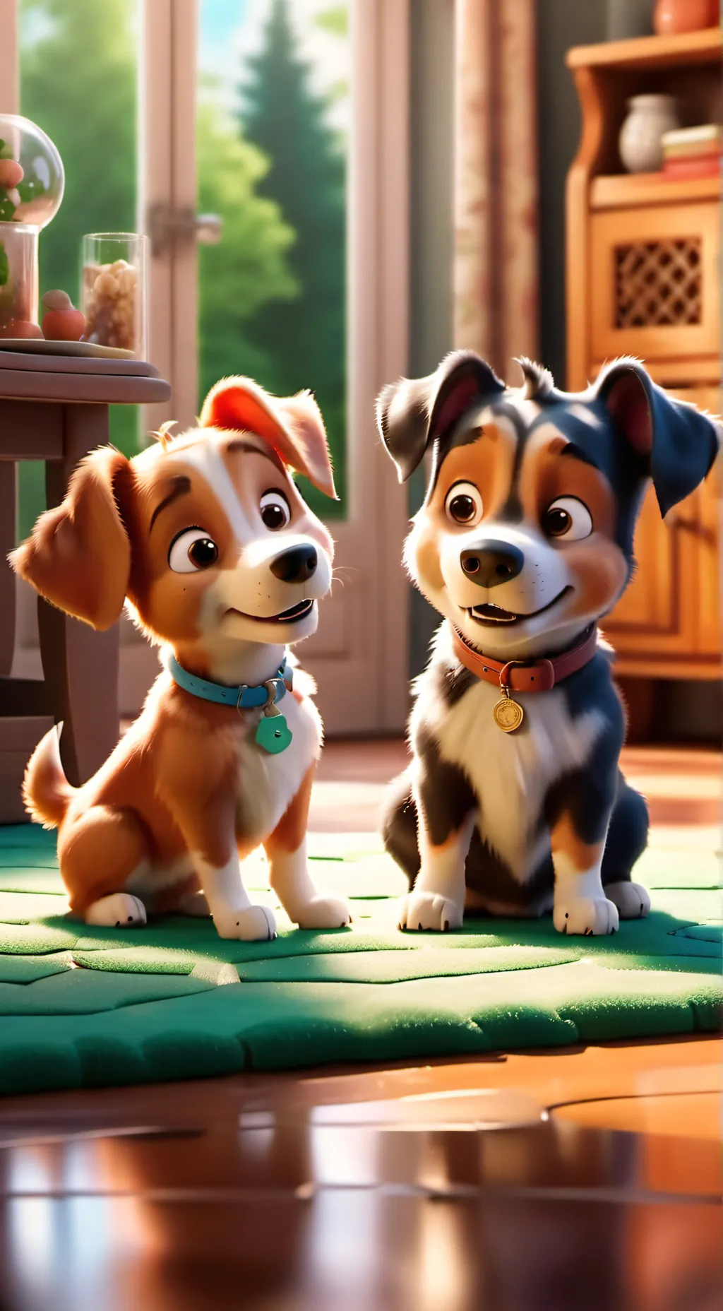 ai character: mally background