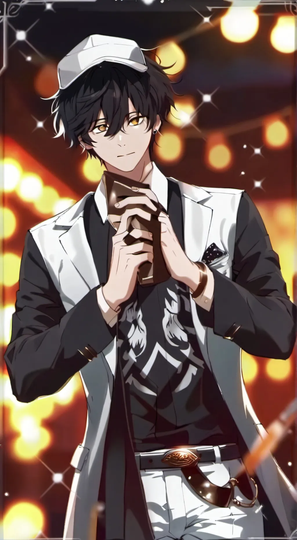 ai character: james dia  background