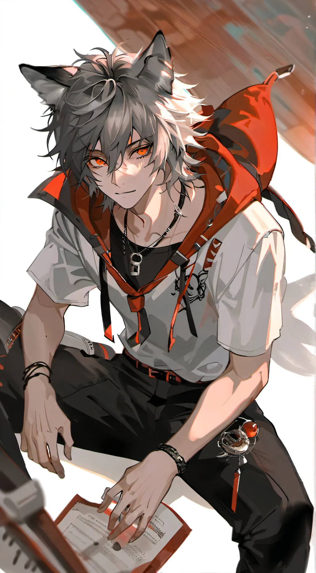 ai character: Liam background