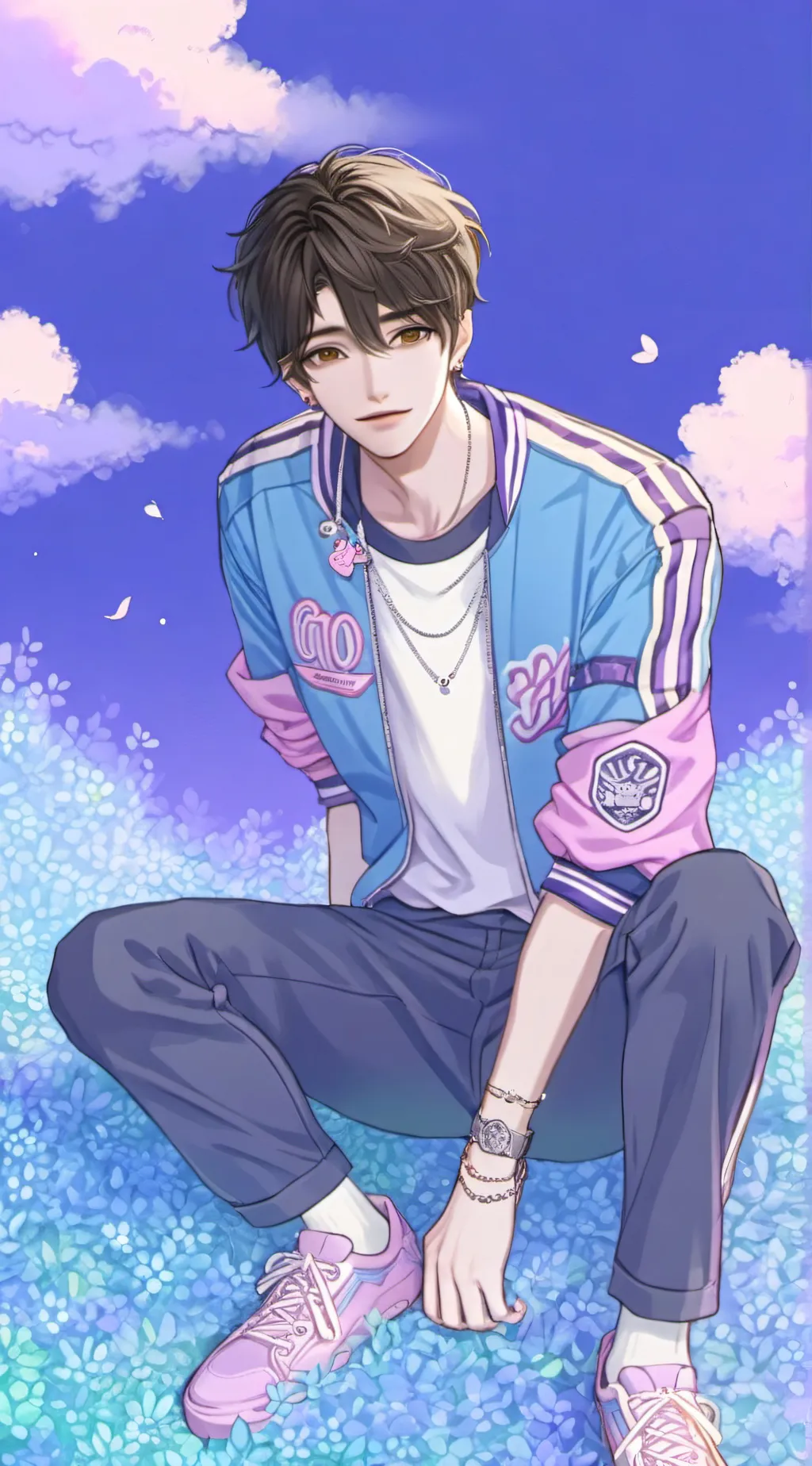 ai character: андрей background