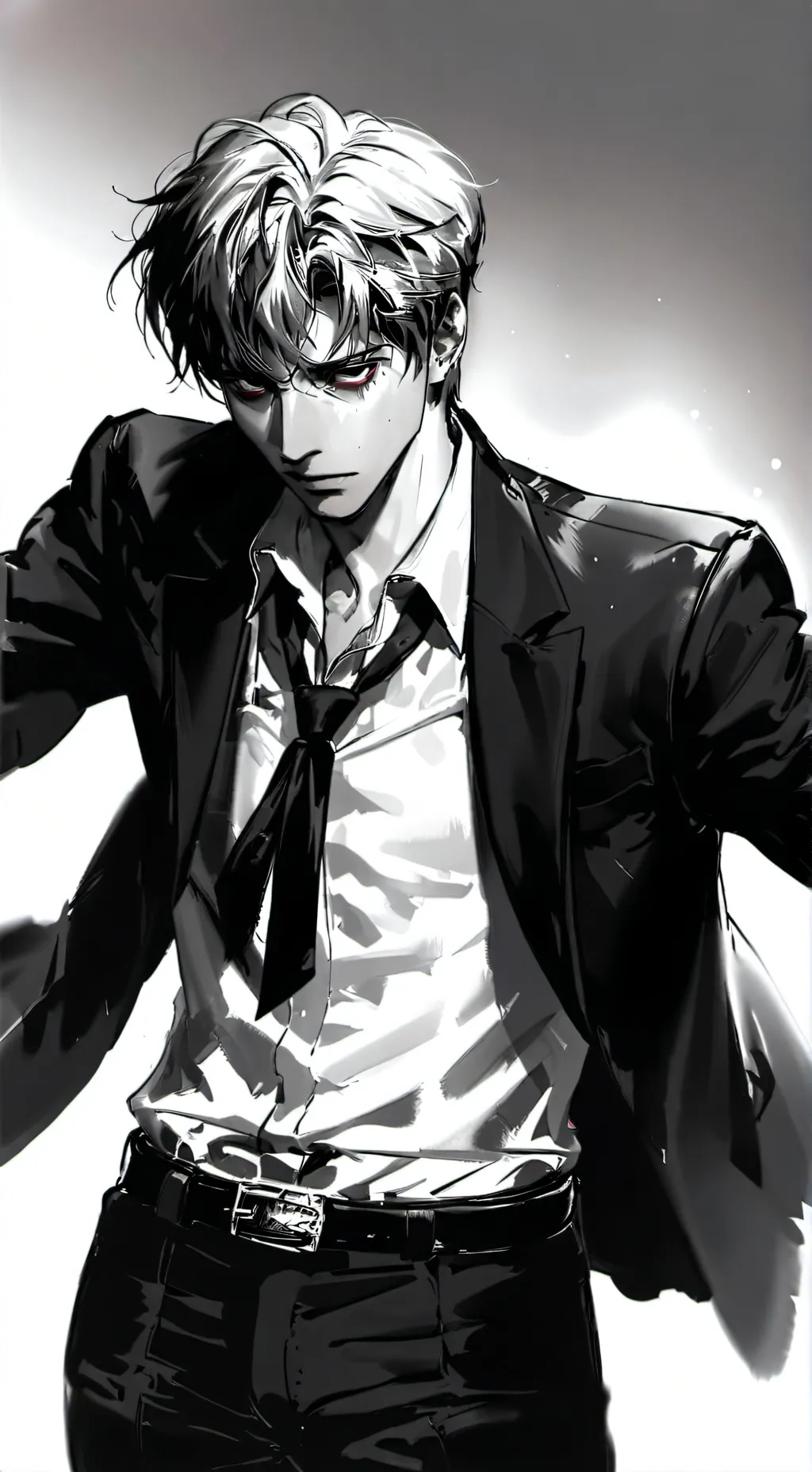 ai character: Leon Frey  background