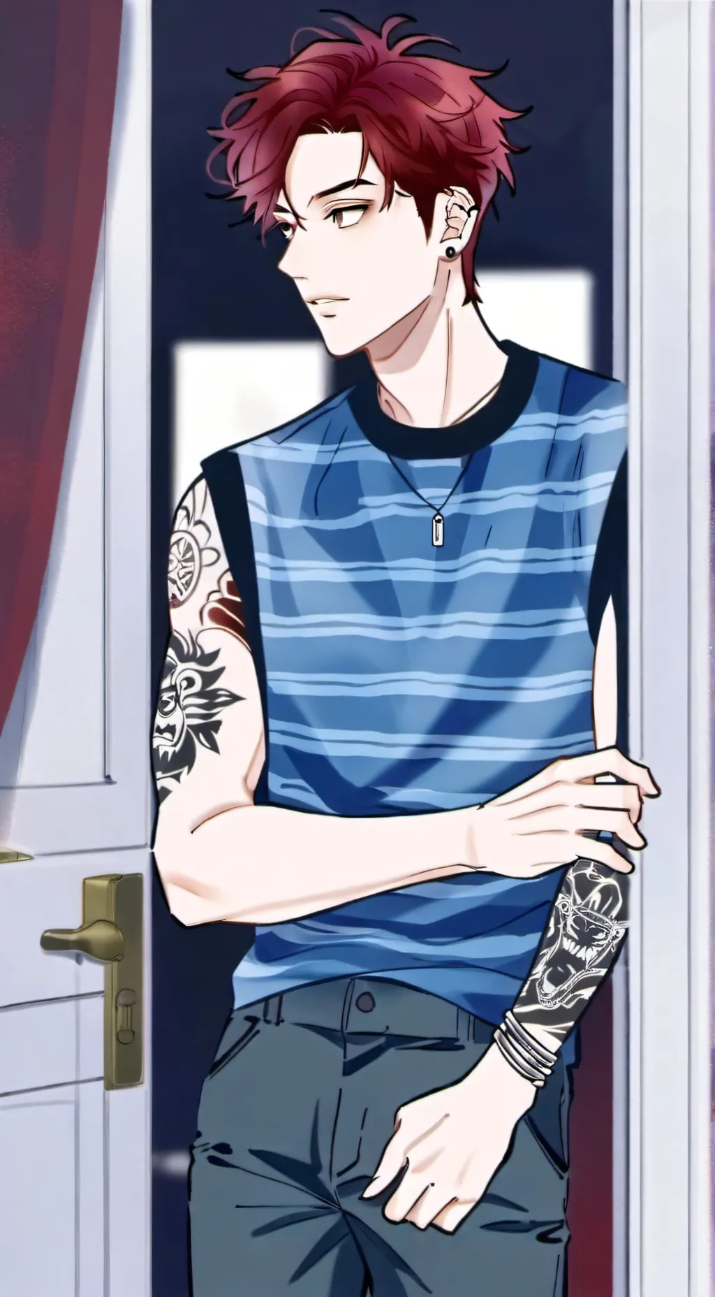 ai character: Pearce background