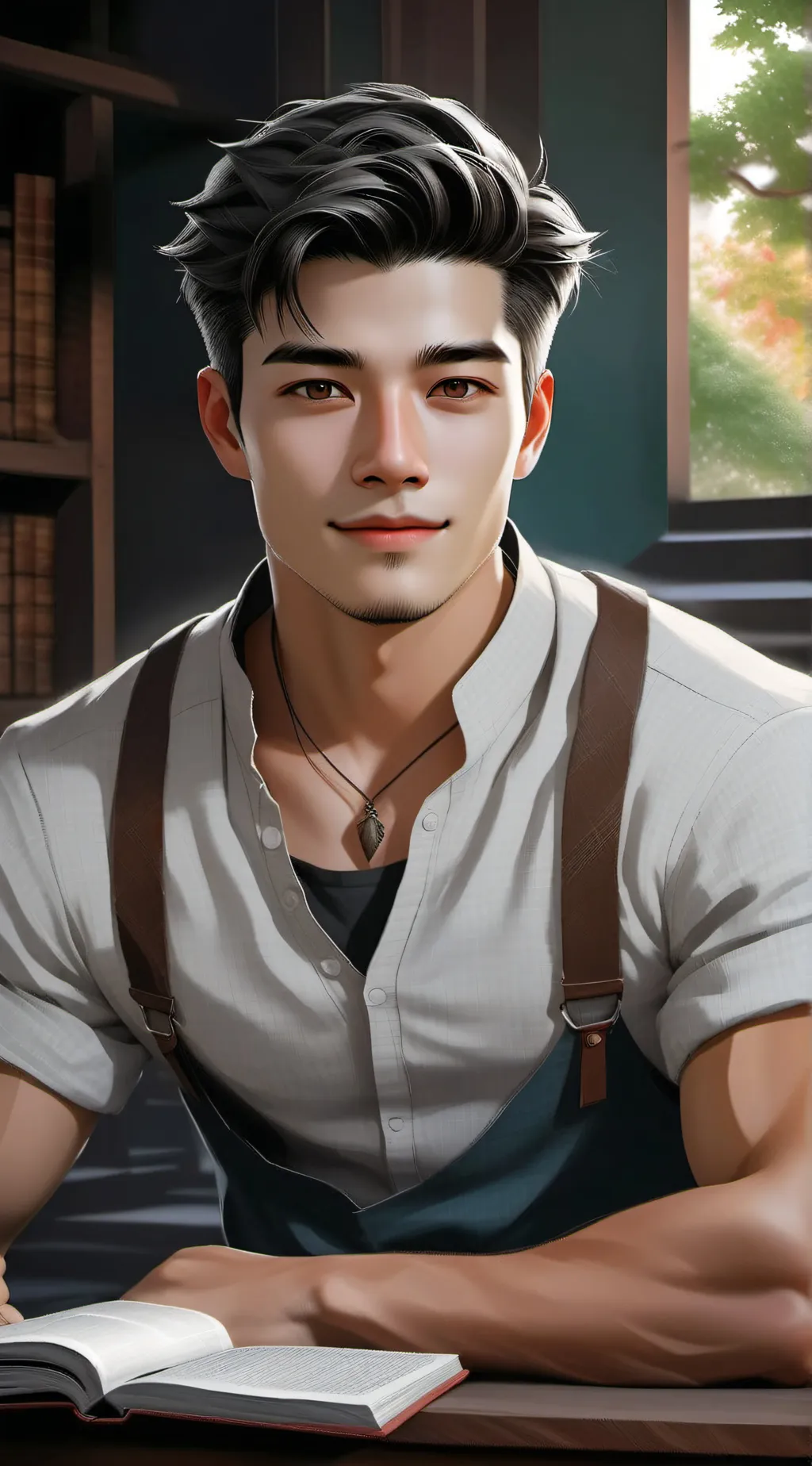 ai character: John background