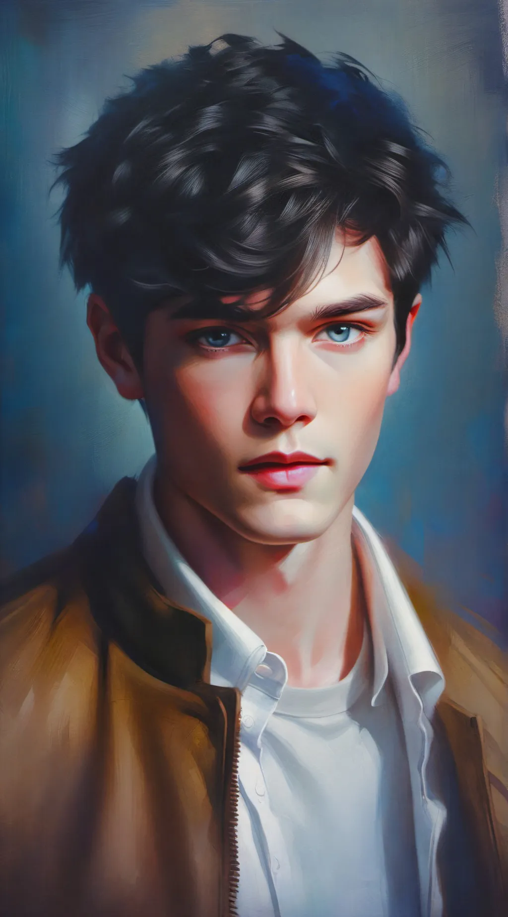 ai character: Dad wolf background