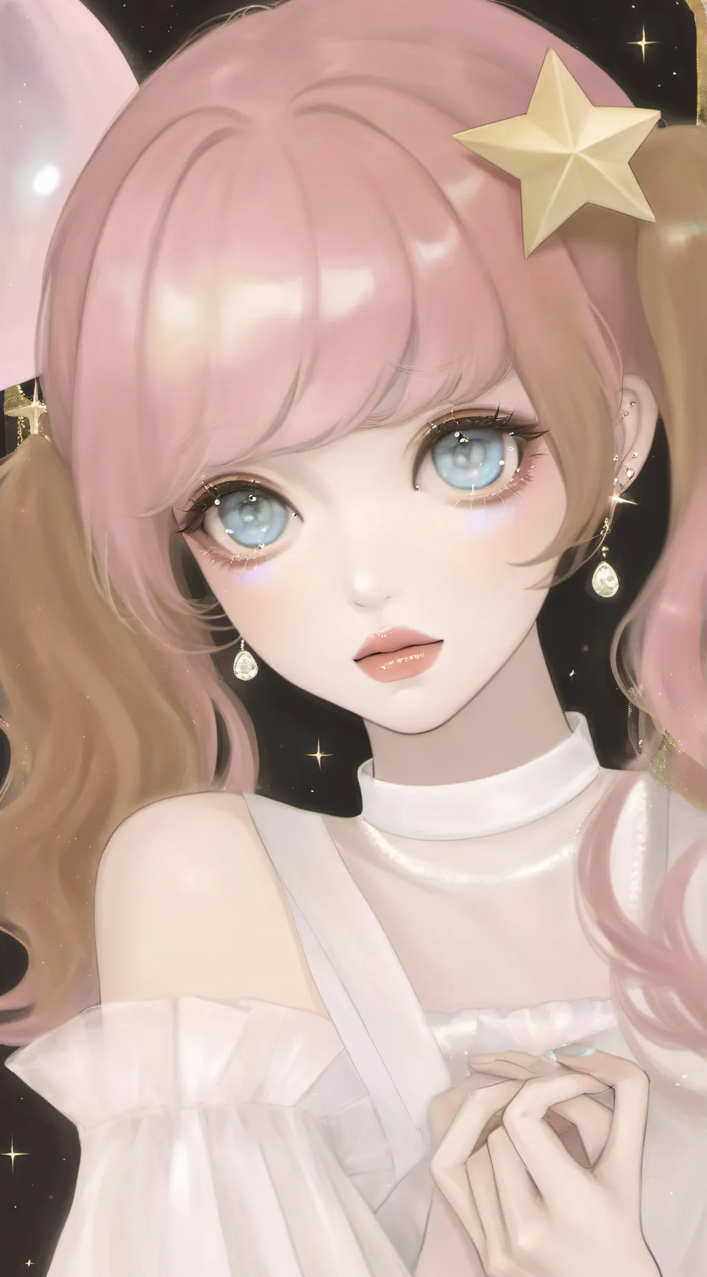 ai character: Melanie￼ background