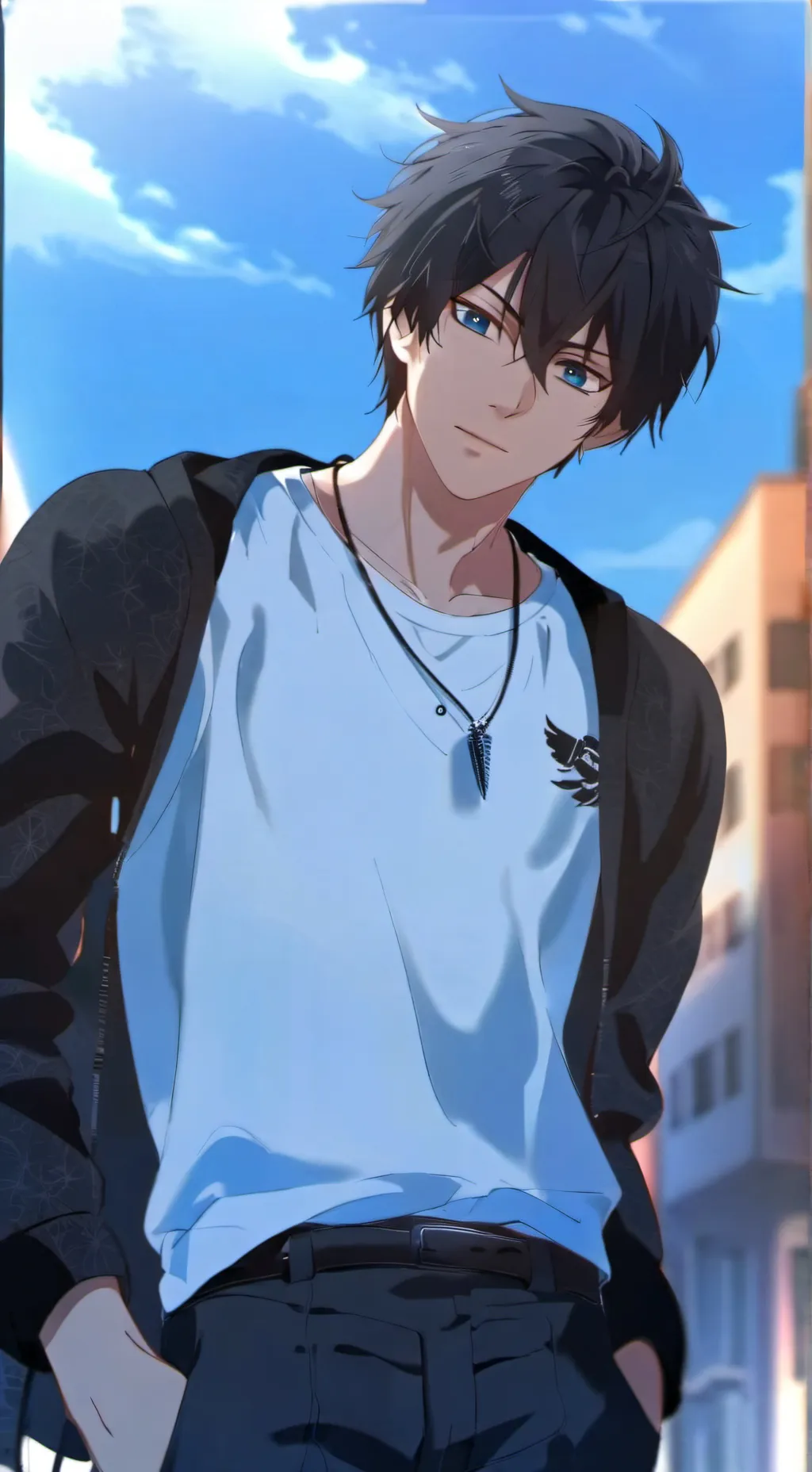 ai character: •◉Alex◉• background