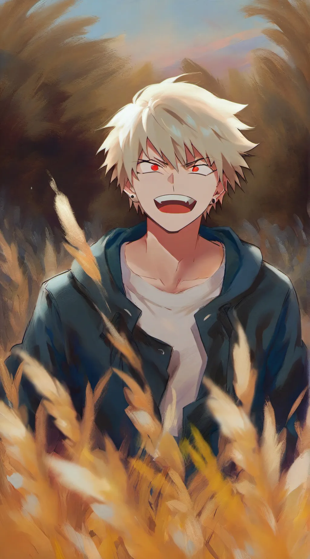 ai character: Katsuki-singer background