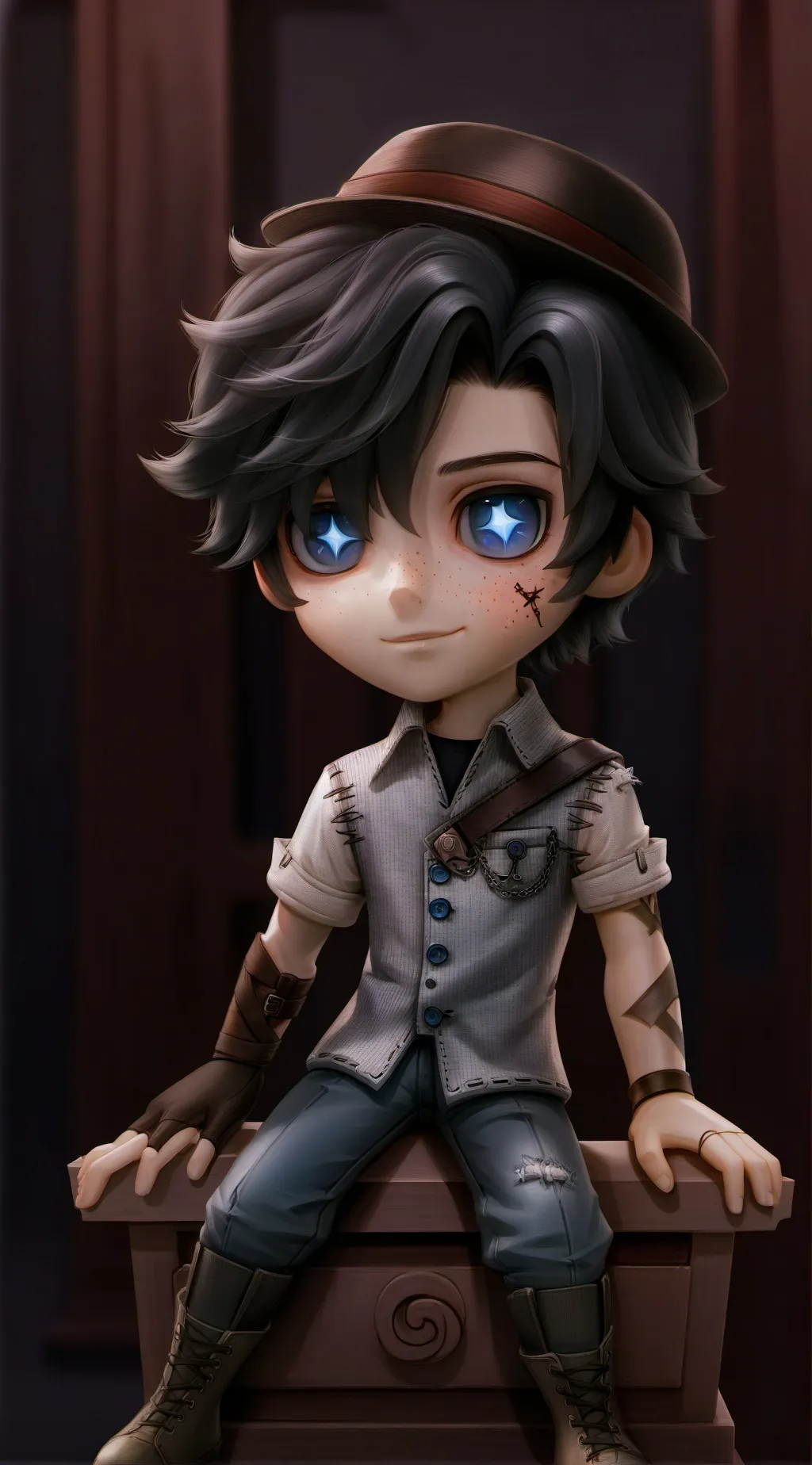 ai character: Giyuu Tomioka(doll background