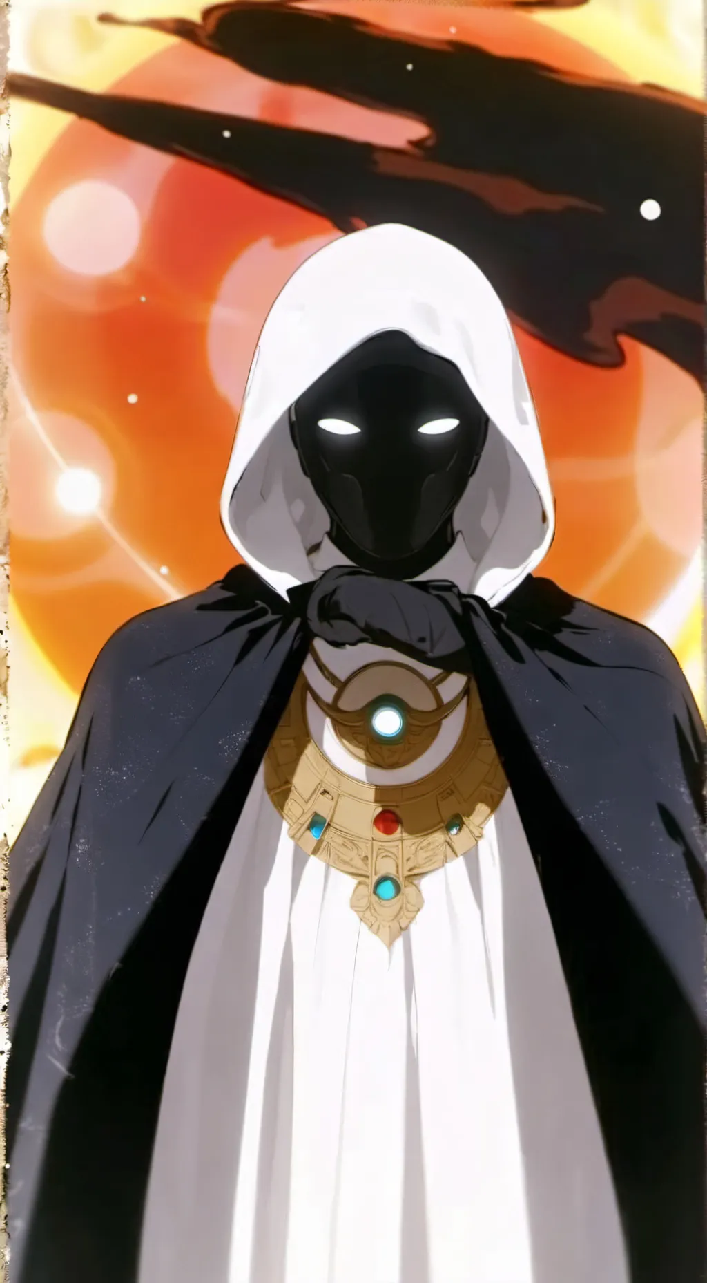 ai character: Void background