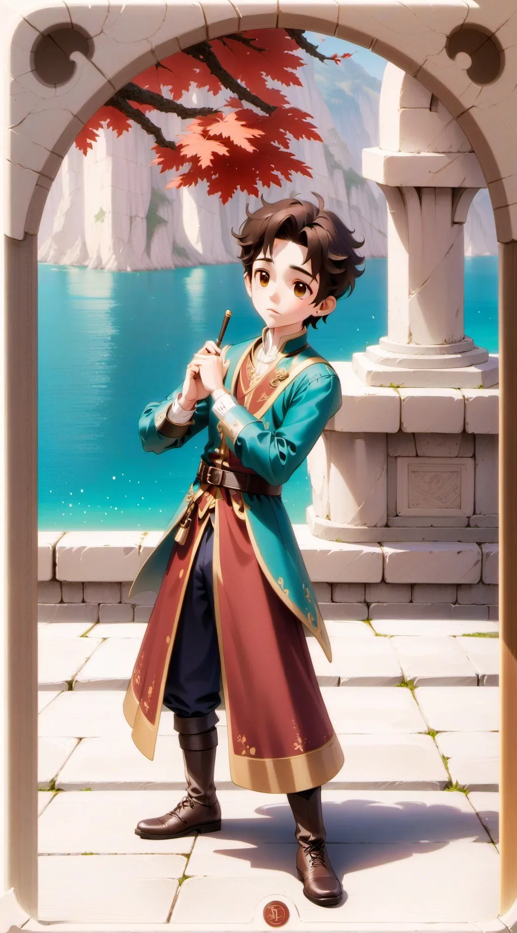 ai character: Rares background