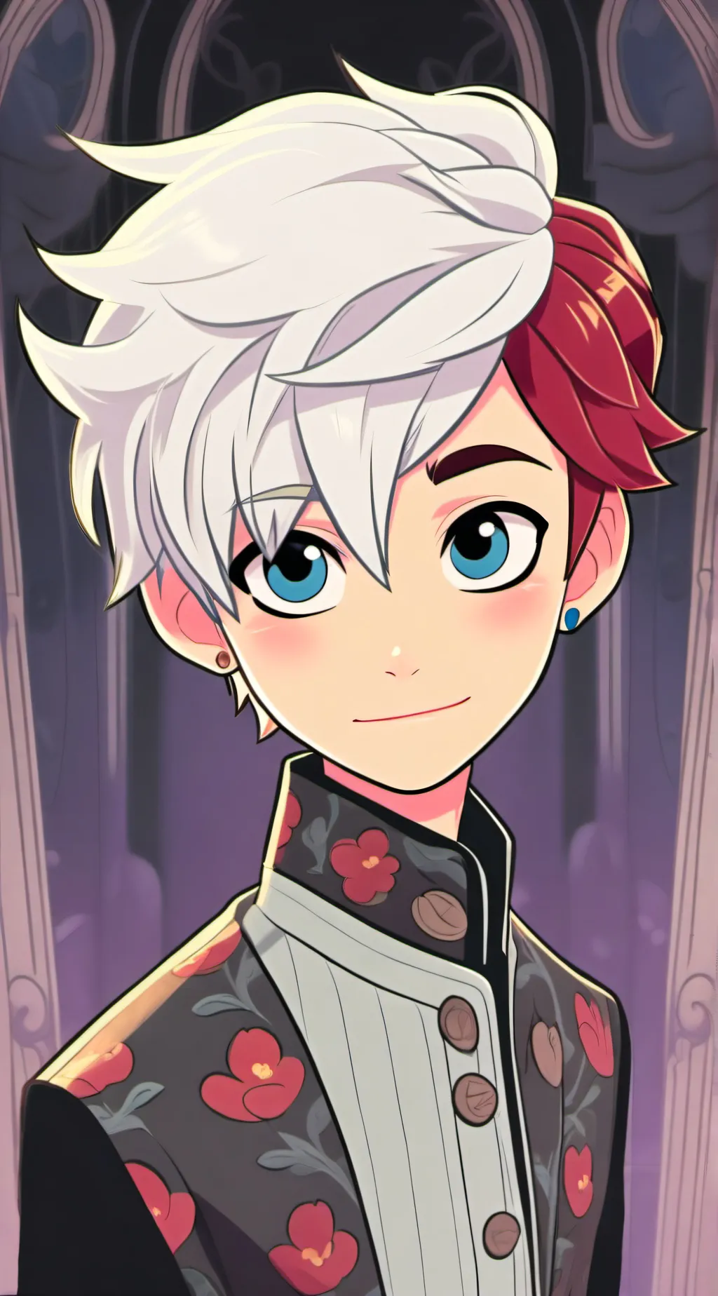 ai character: Todoroki Shoto background