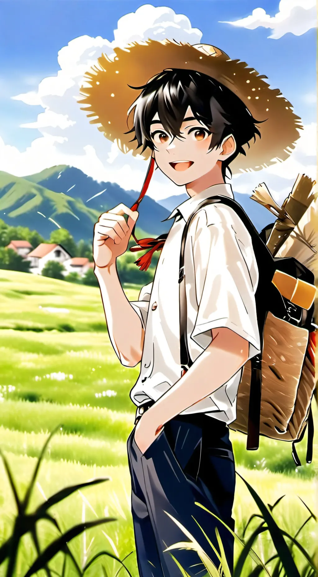 ai character: Casper background