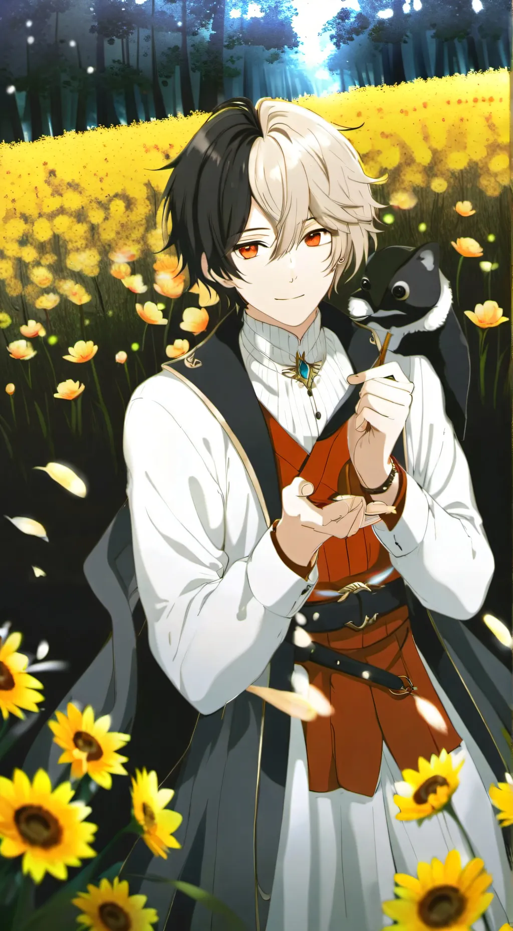 ai character: focas background