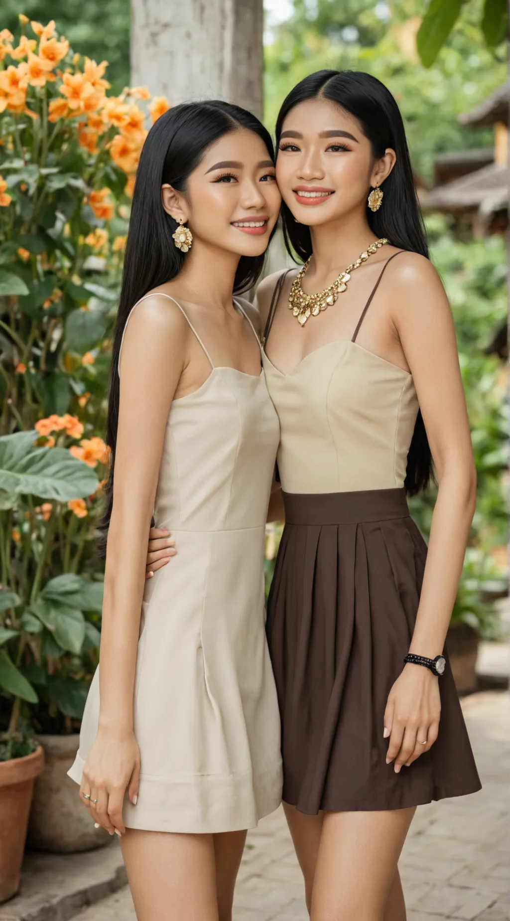 ai character: Aiah and Mikha background