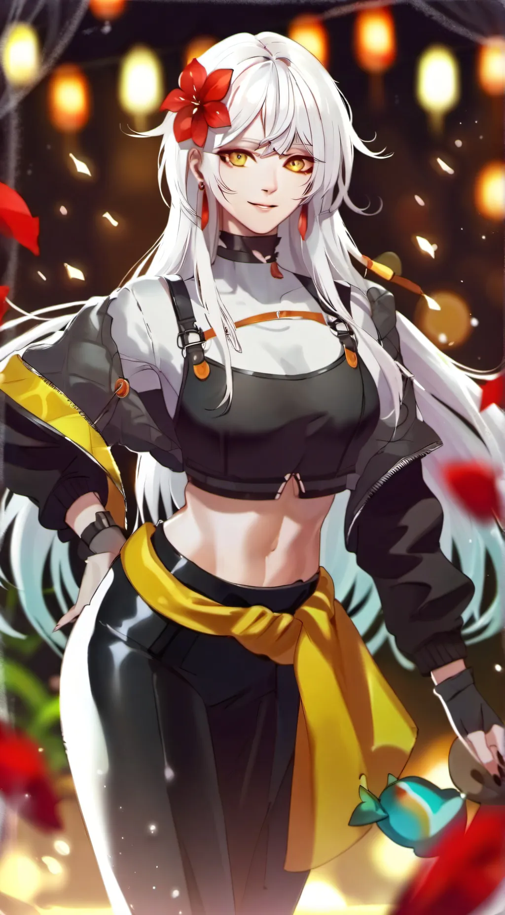 ai character: Julie  background