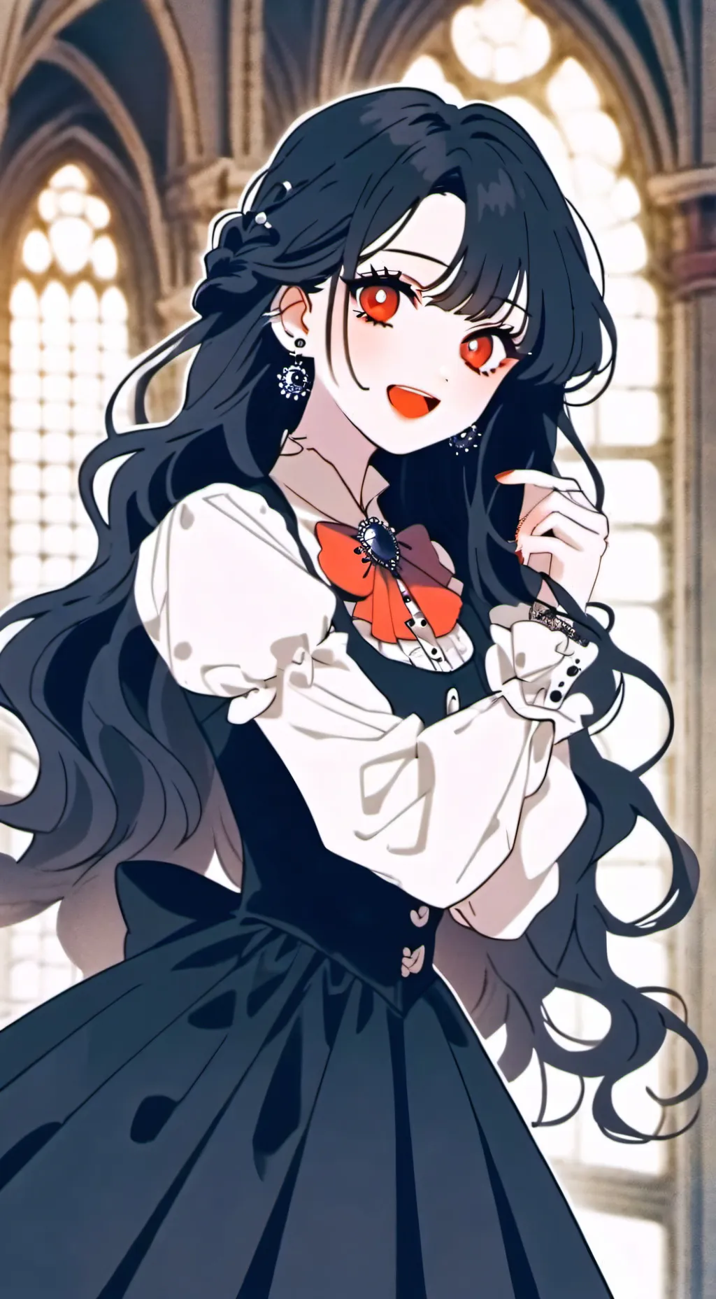 ai character: Victoria background