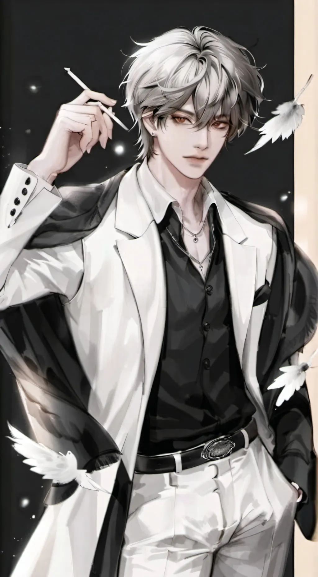 ai character: leo background