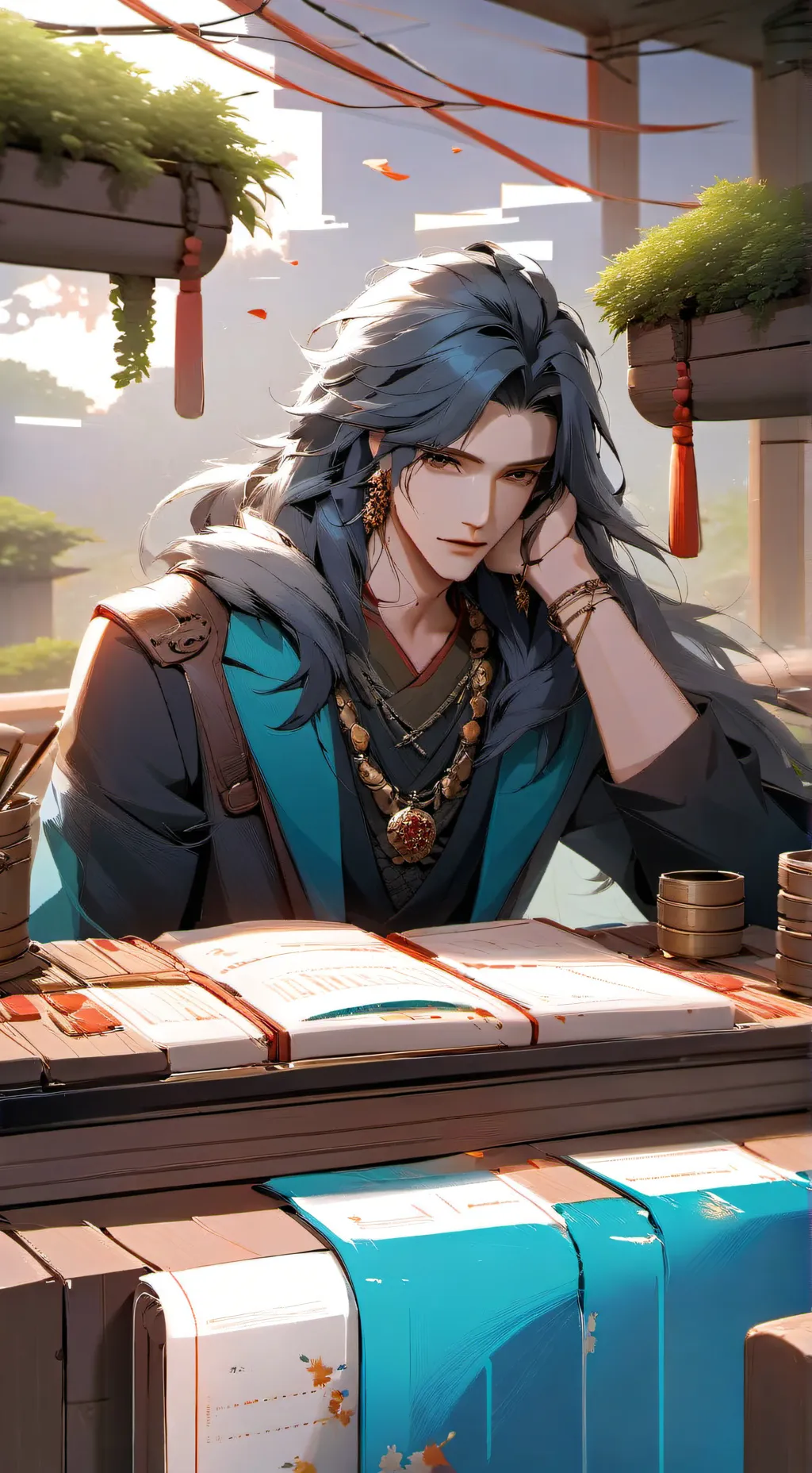 ai character: Nicolas background