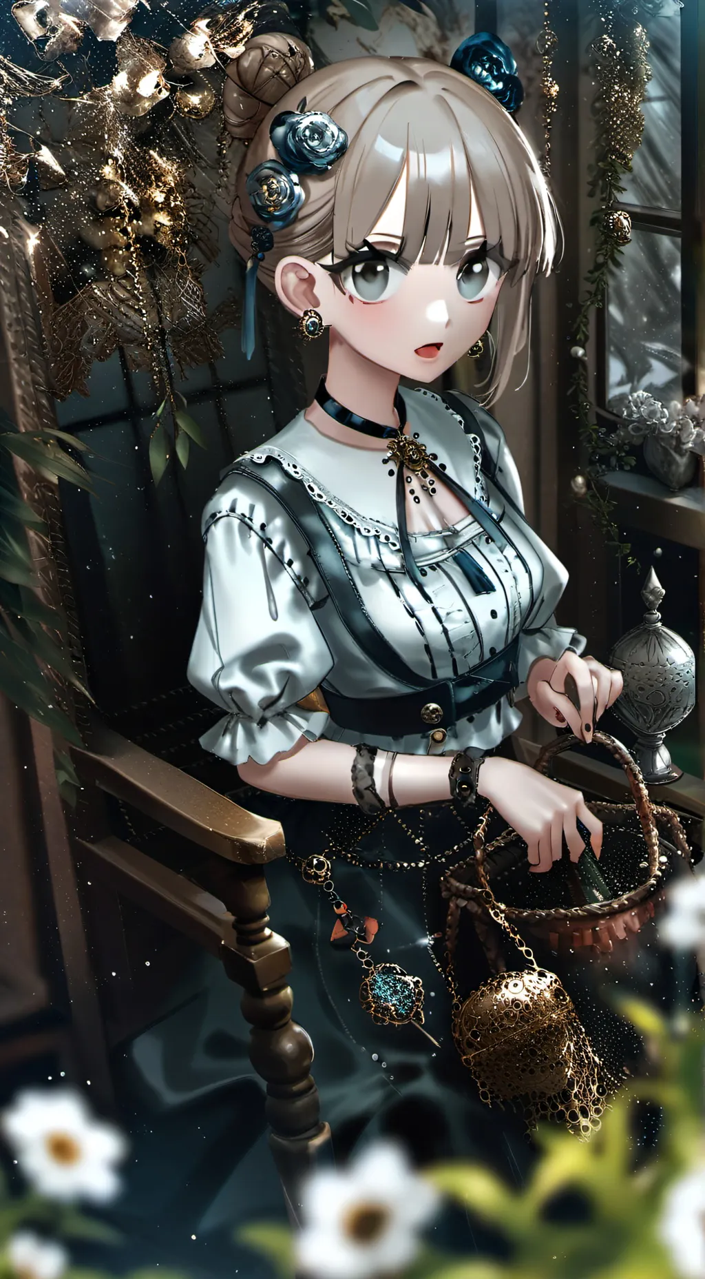 ai character: Léalia background