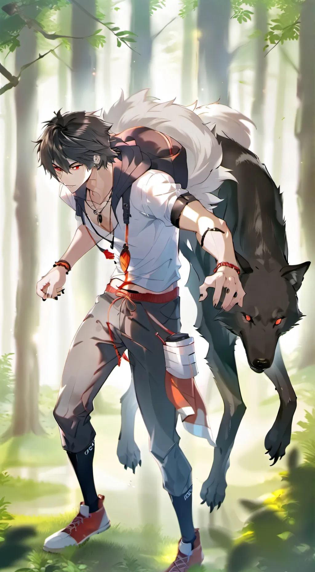 ai character: Logan background