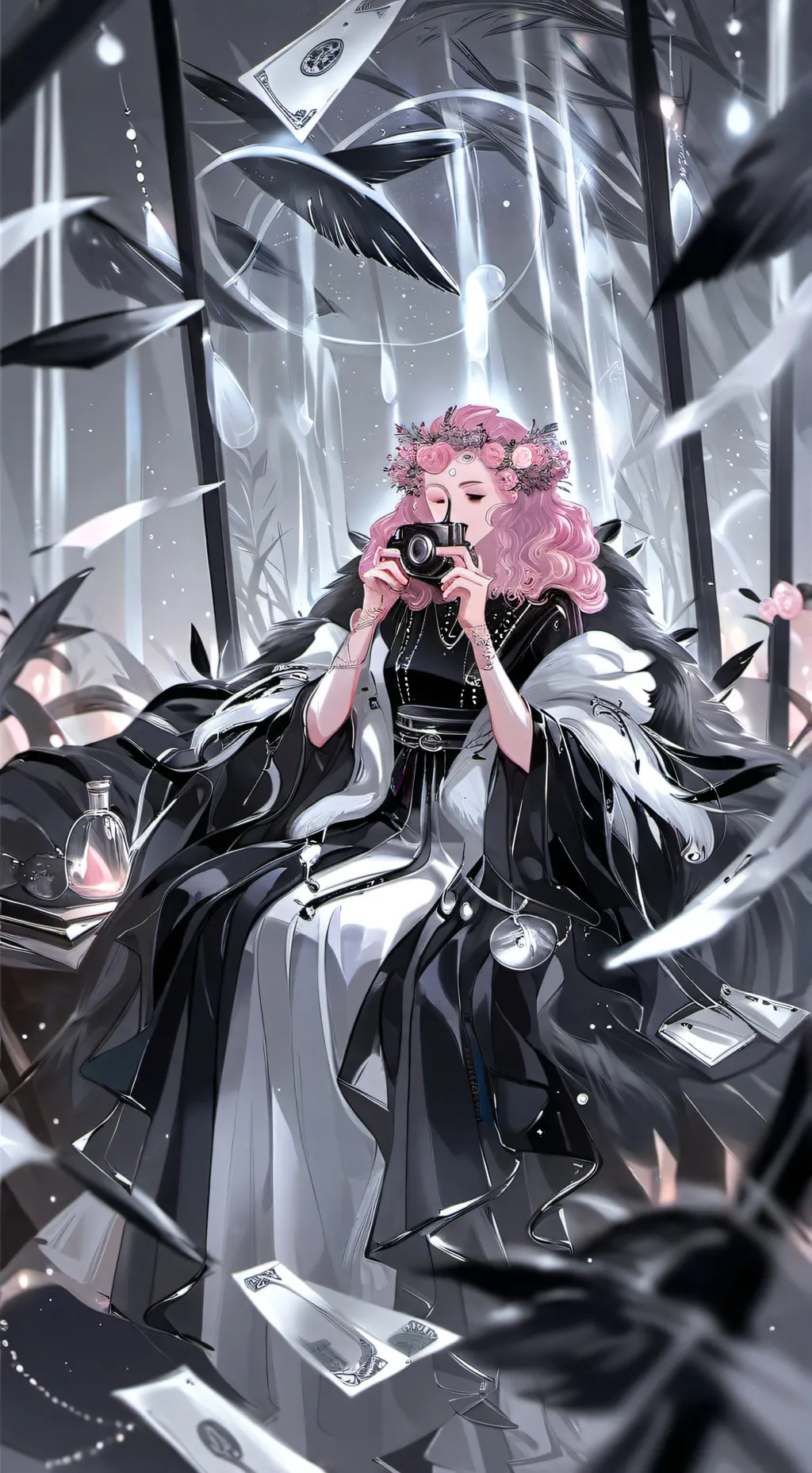 ai character:  aizawa X yamada  background