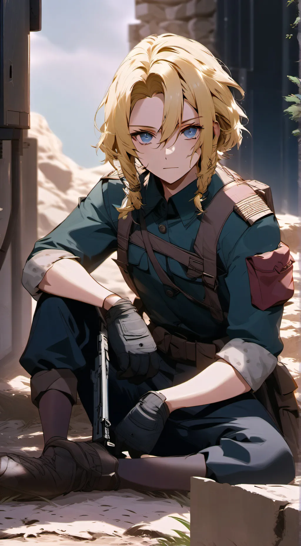 ai character: Olivia Devine background