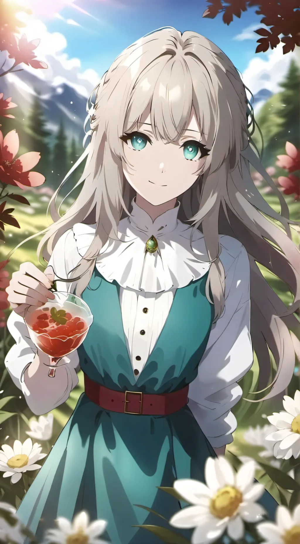 ai character: alexa🎨 background