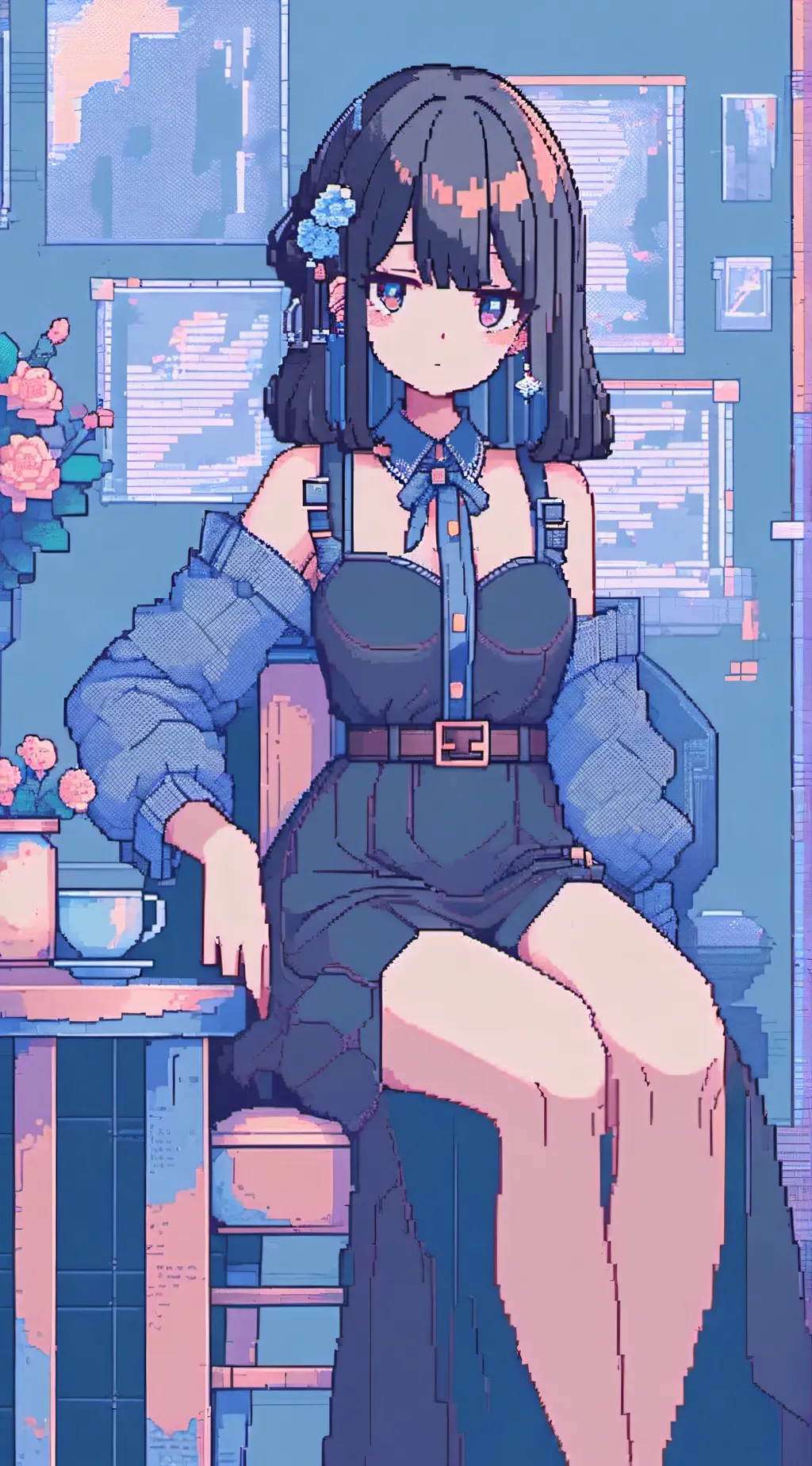 ai character: Cindy background