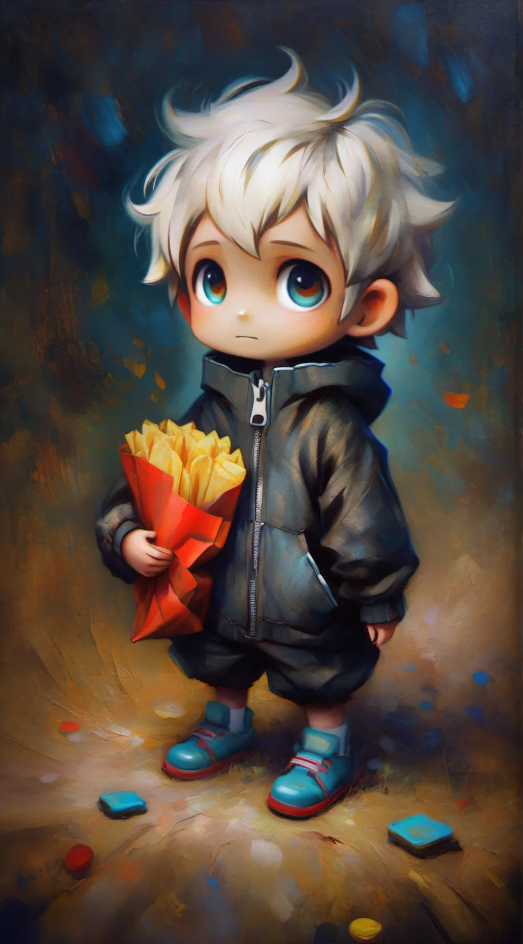 ai character: chip fpe  background