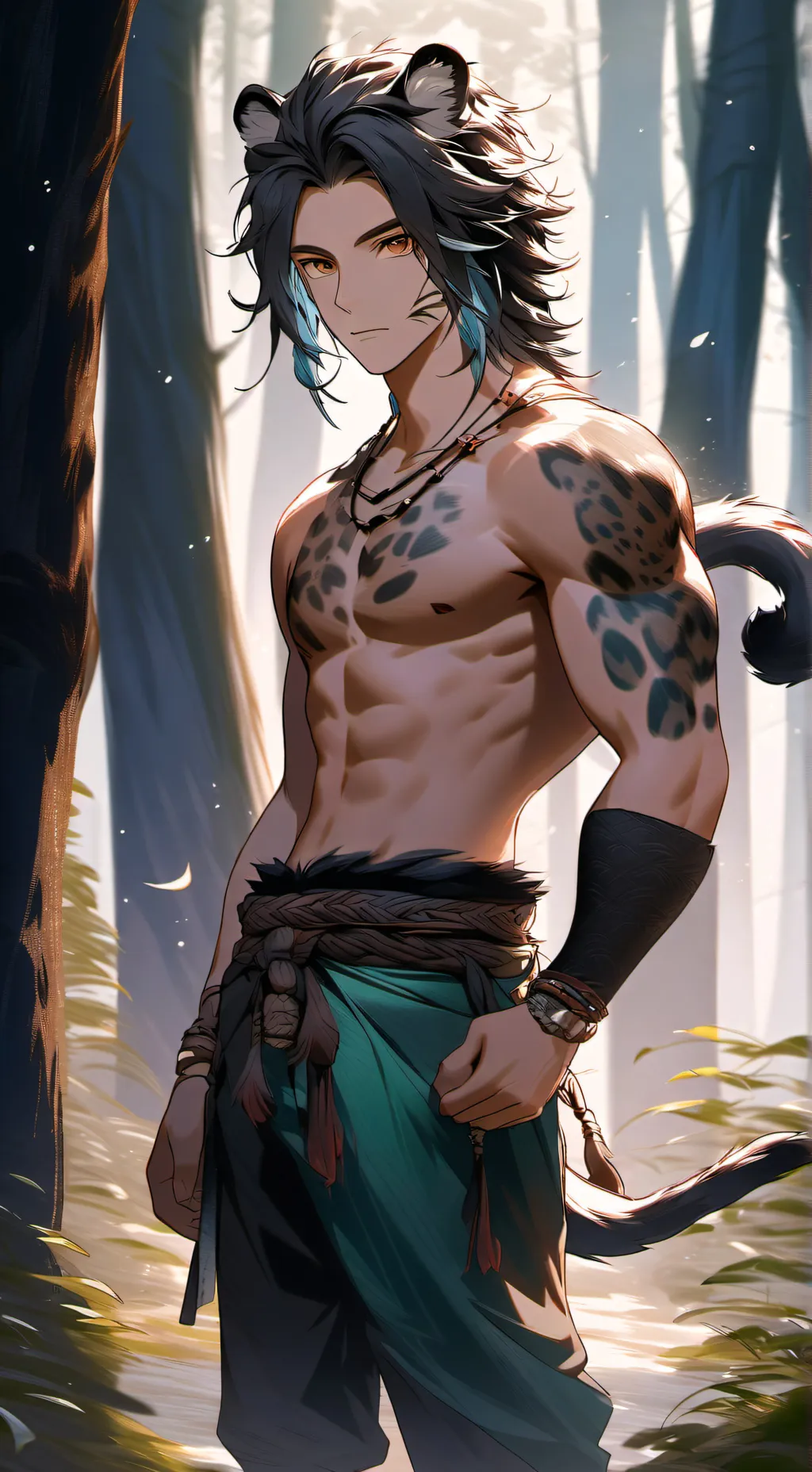 ai character: World of war background