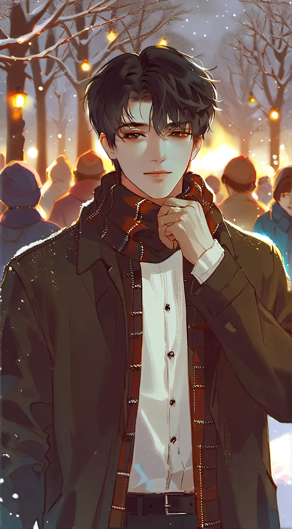 ai character: ✭Oliver✭❄ background