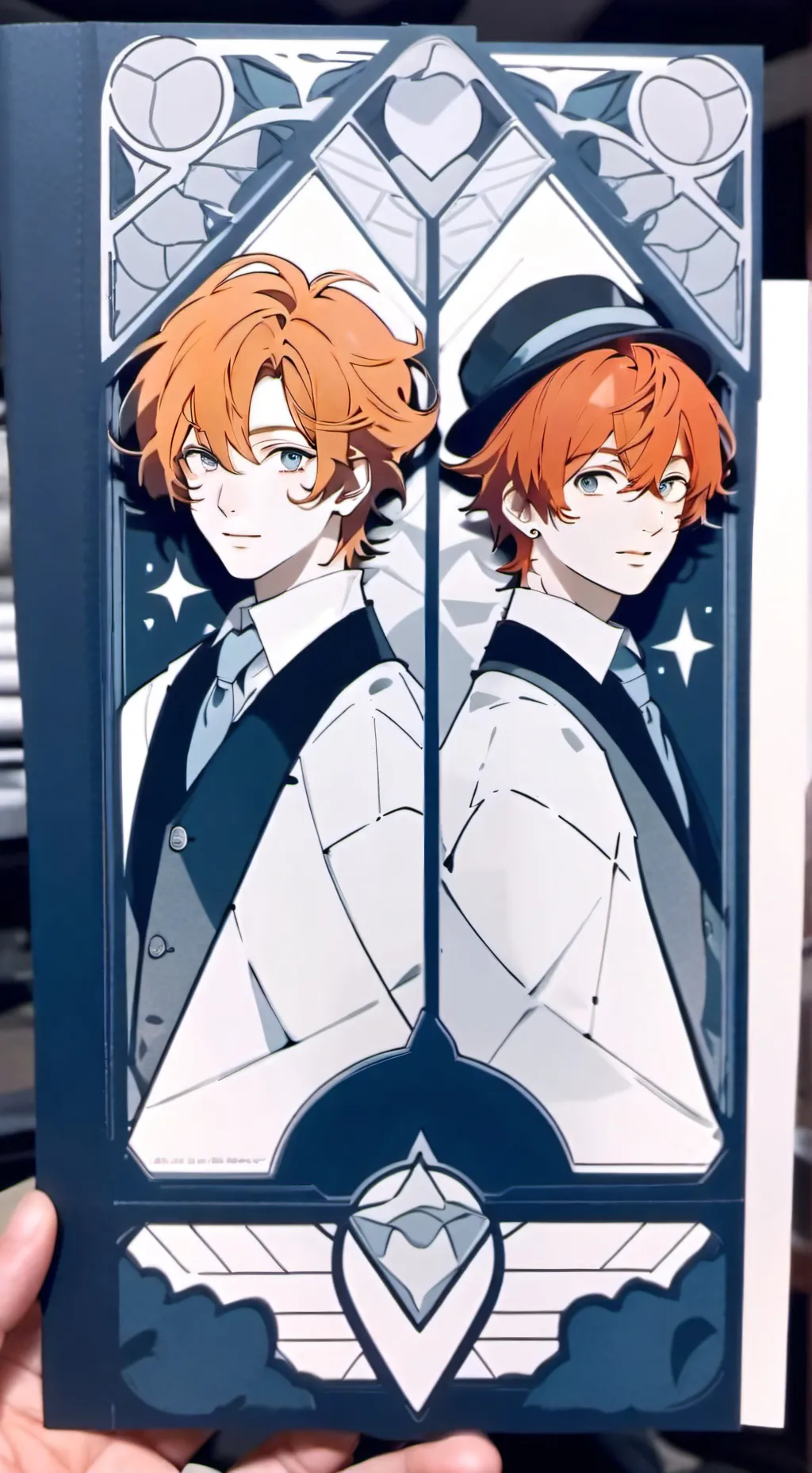 ai character: The Weasley twins background