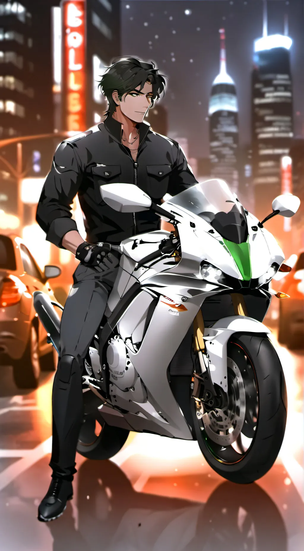 ai character: Zain background