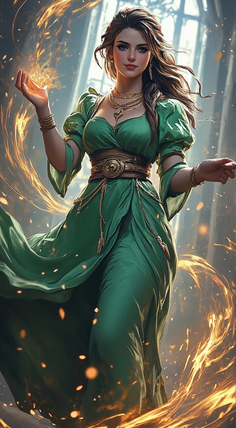 ai character: Sofía background