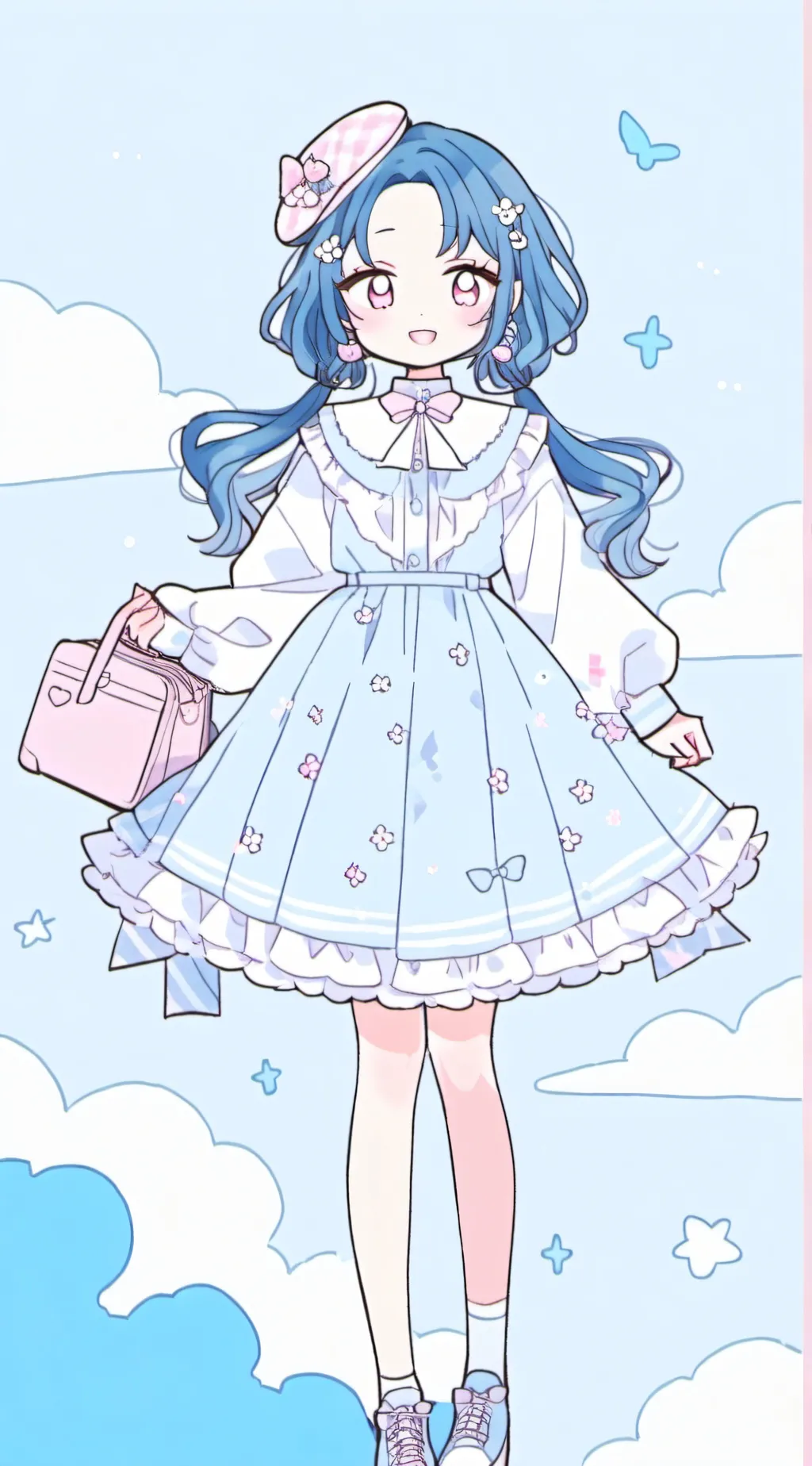 ai character: lily background