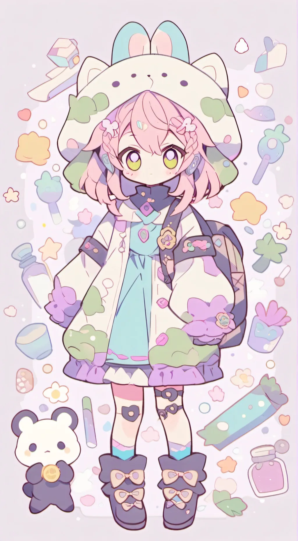 ai character: Mitsuris sister background