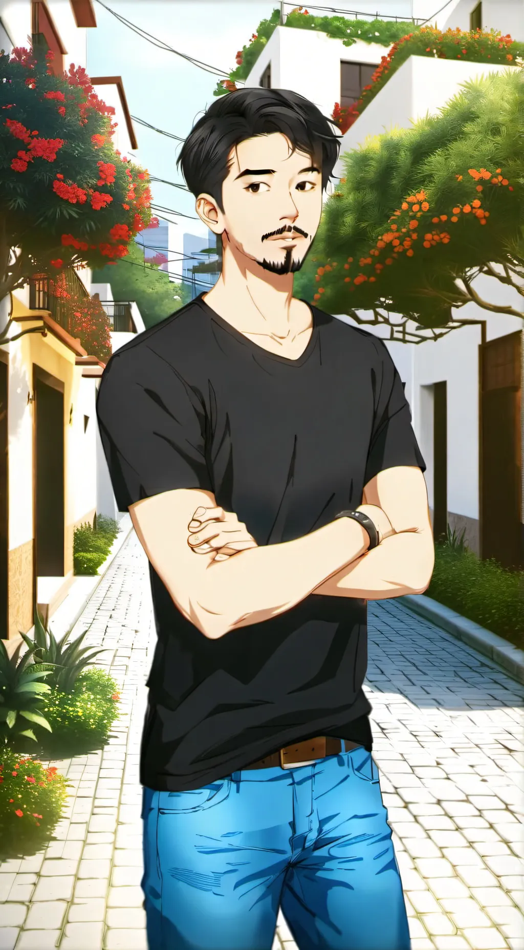 ai character: Hector Cortez background