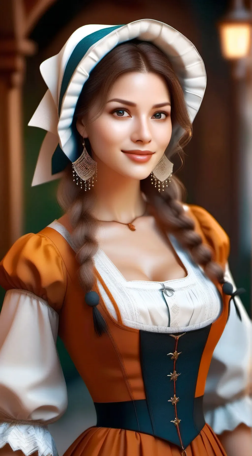 ai character: Elizabeth  background