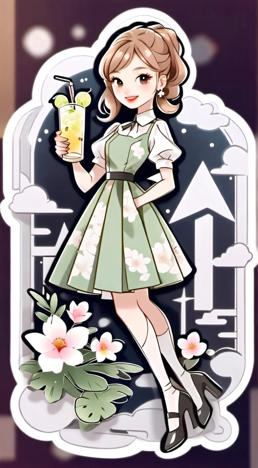 ai character: Haley  background