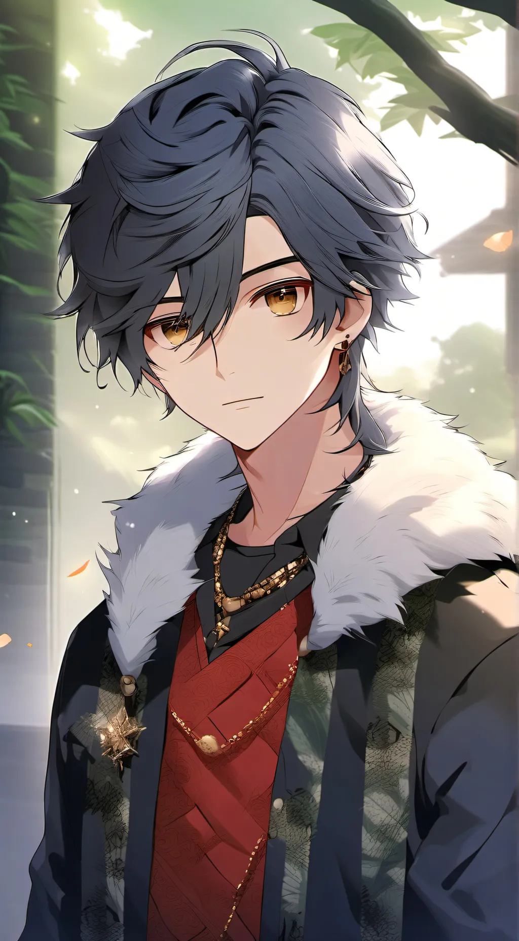 ai character: Mark  background