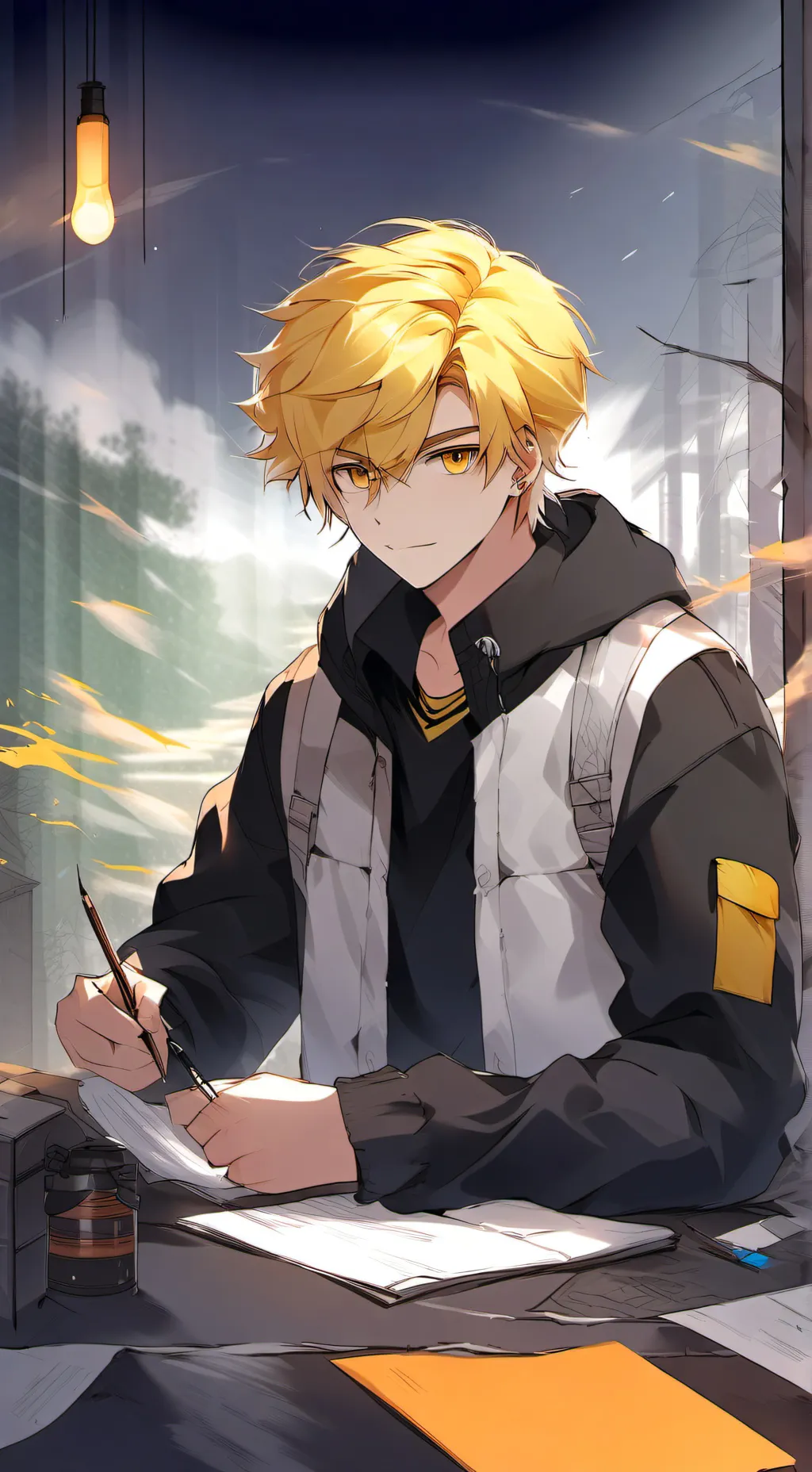 ai character: Eric background