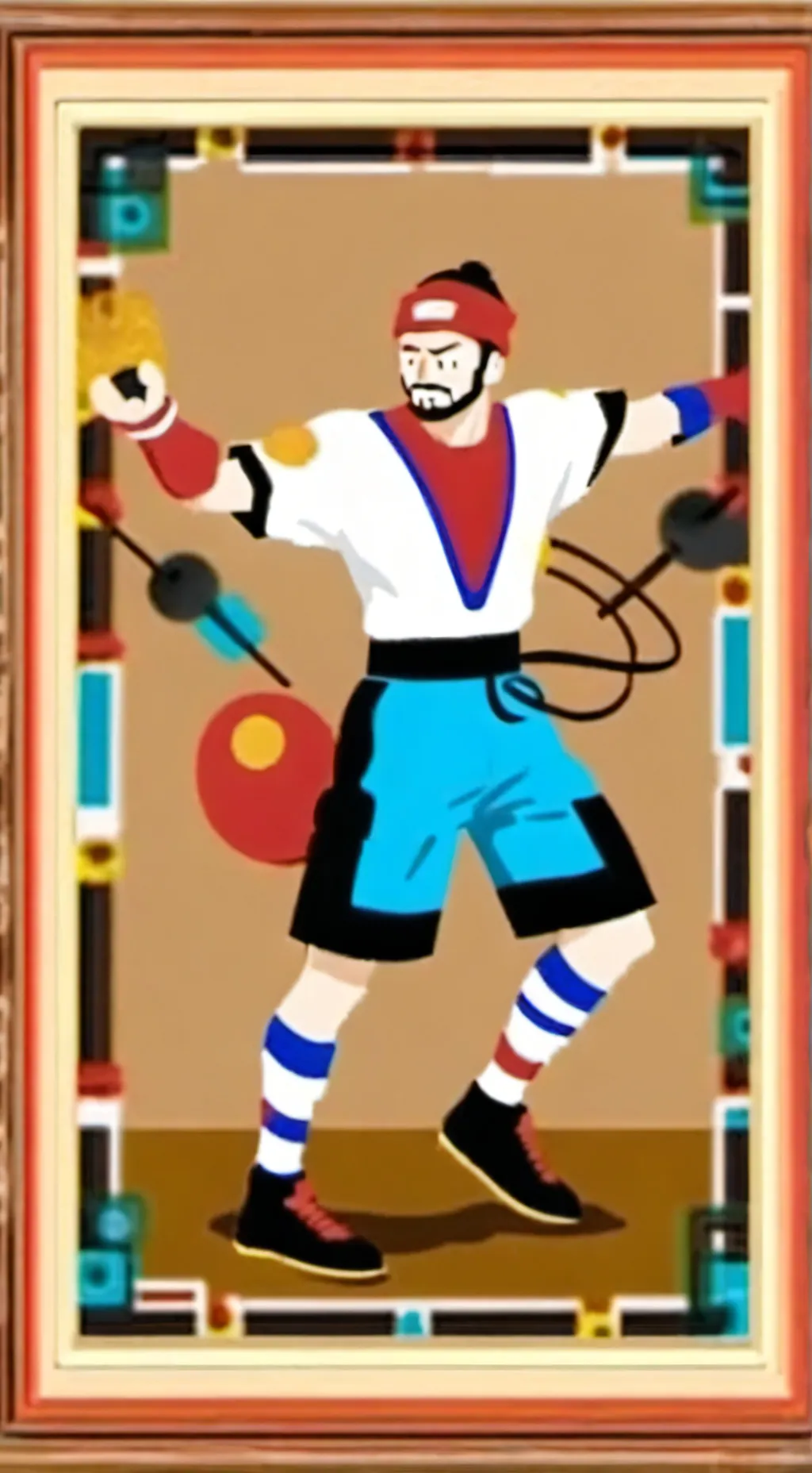 ai character: South Park  background