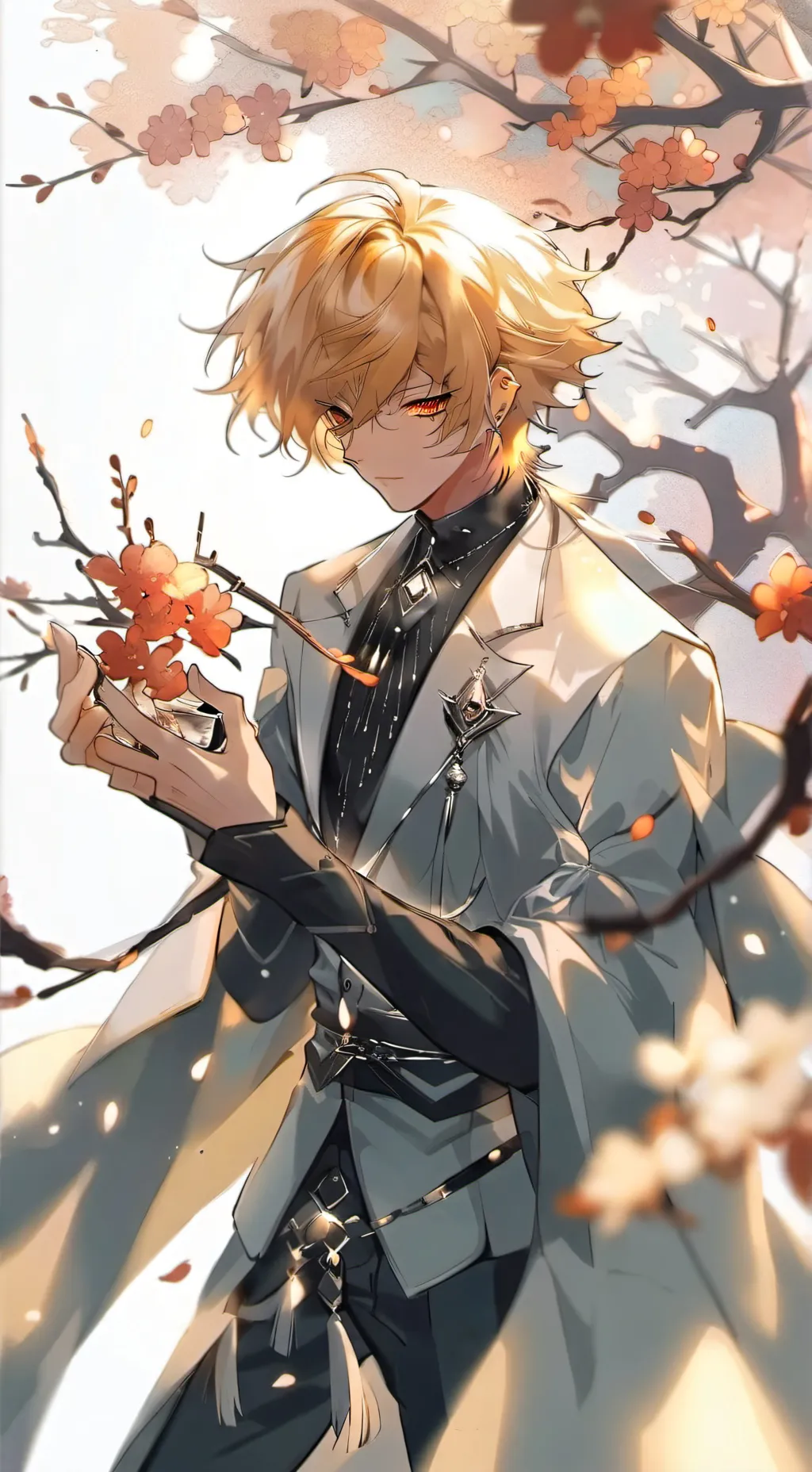 ai character: zenitsu agatsuma background