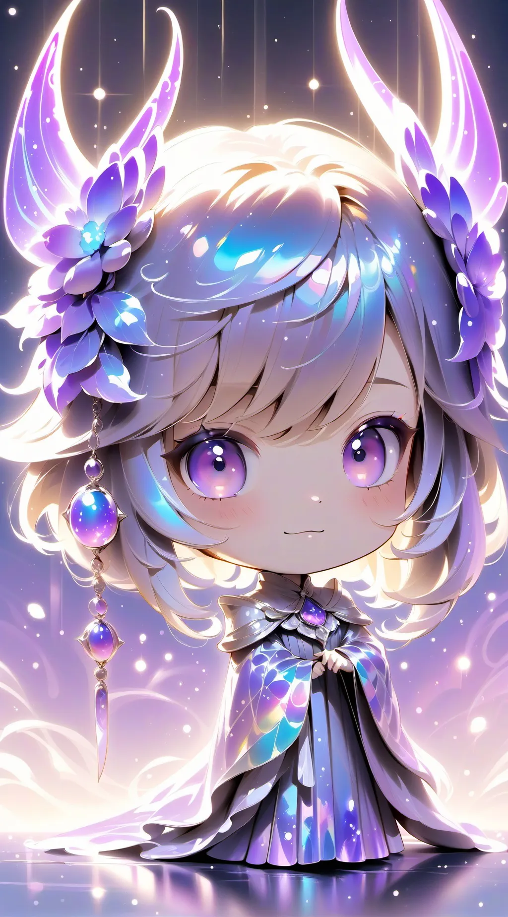 ai character: Thunder  background