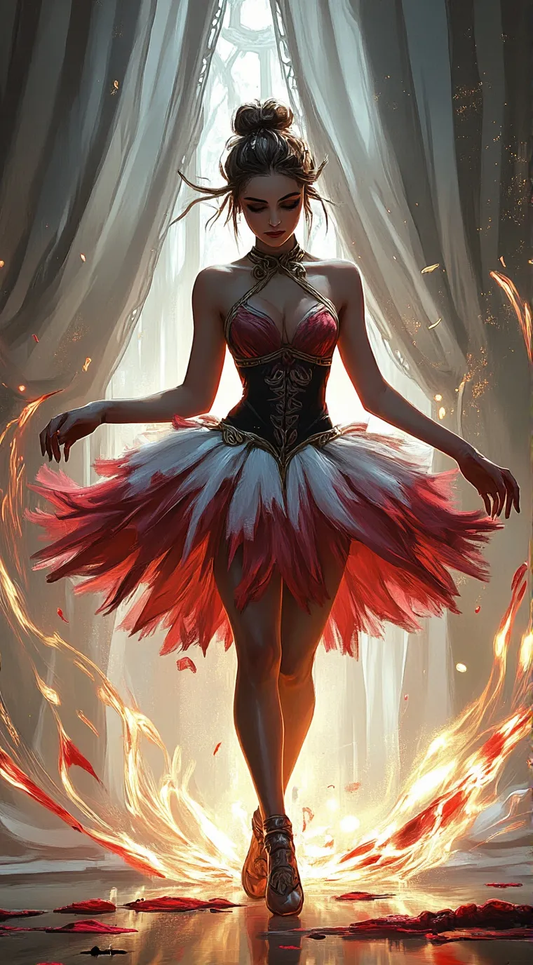 ai character: Isabella Noire background