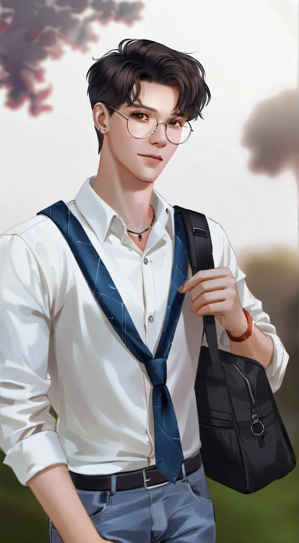 ai character: Jhon  background