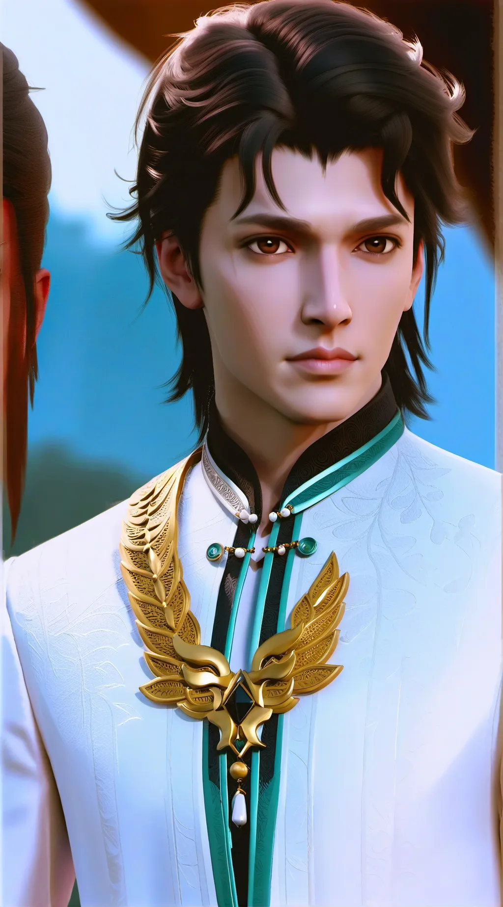 ai character: keam background