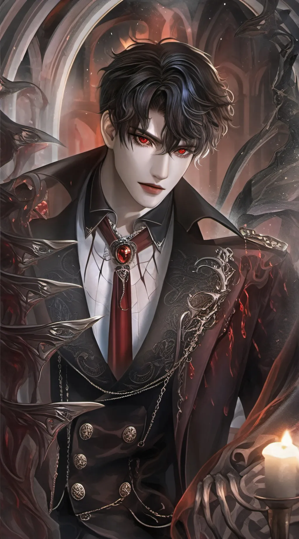 ai character: Dav background