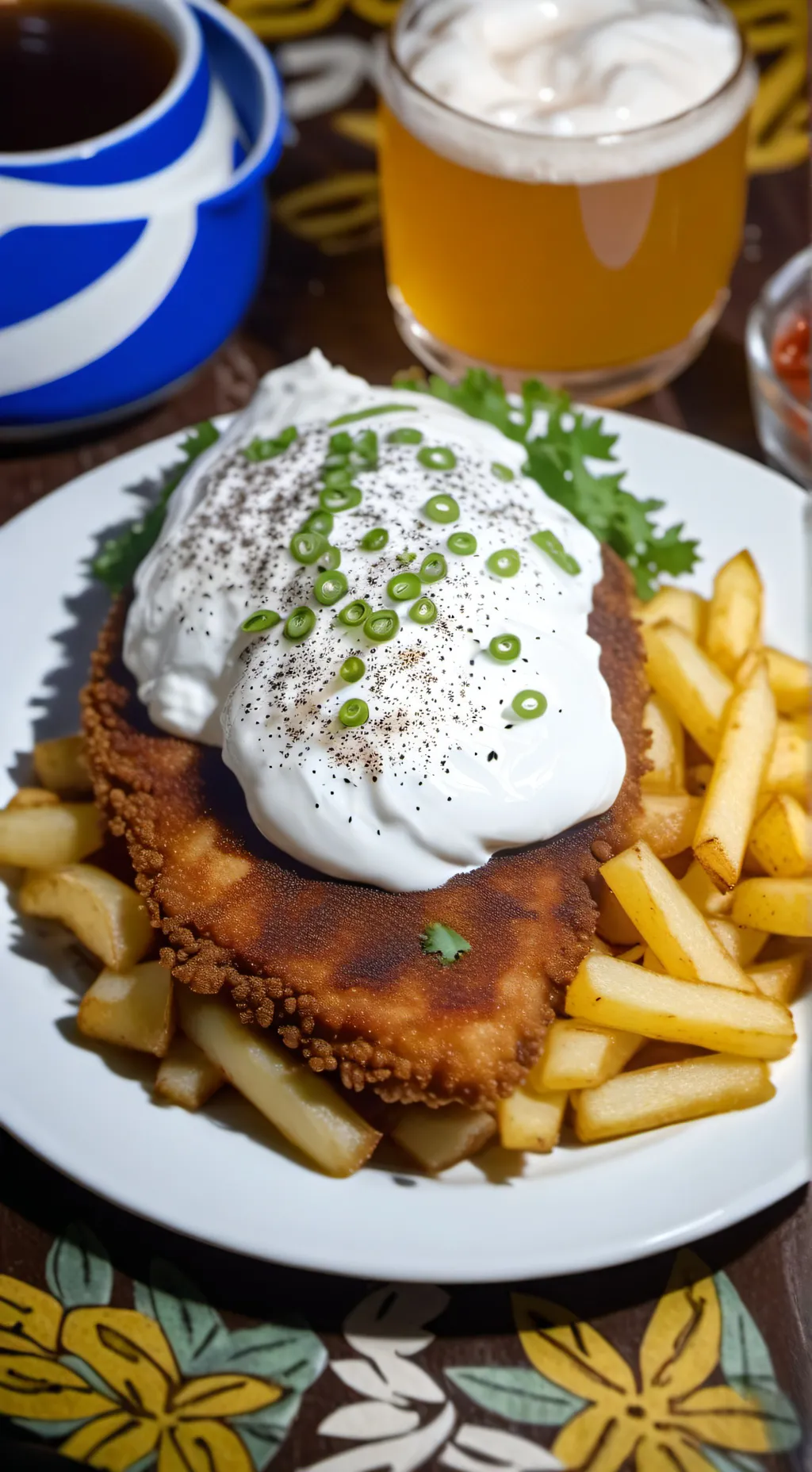 ai character: milanesa  background