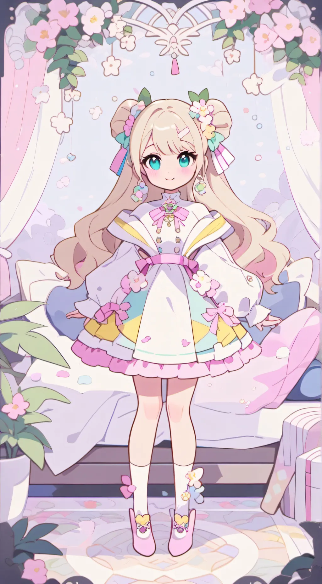 ai character: Maria  background